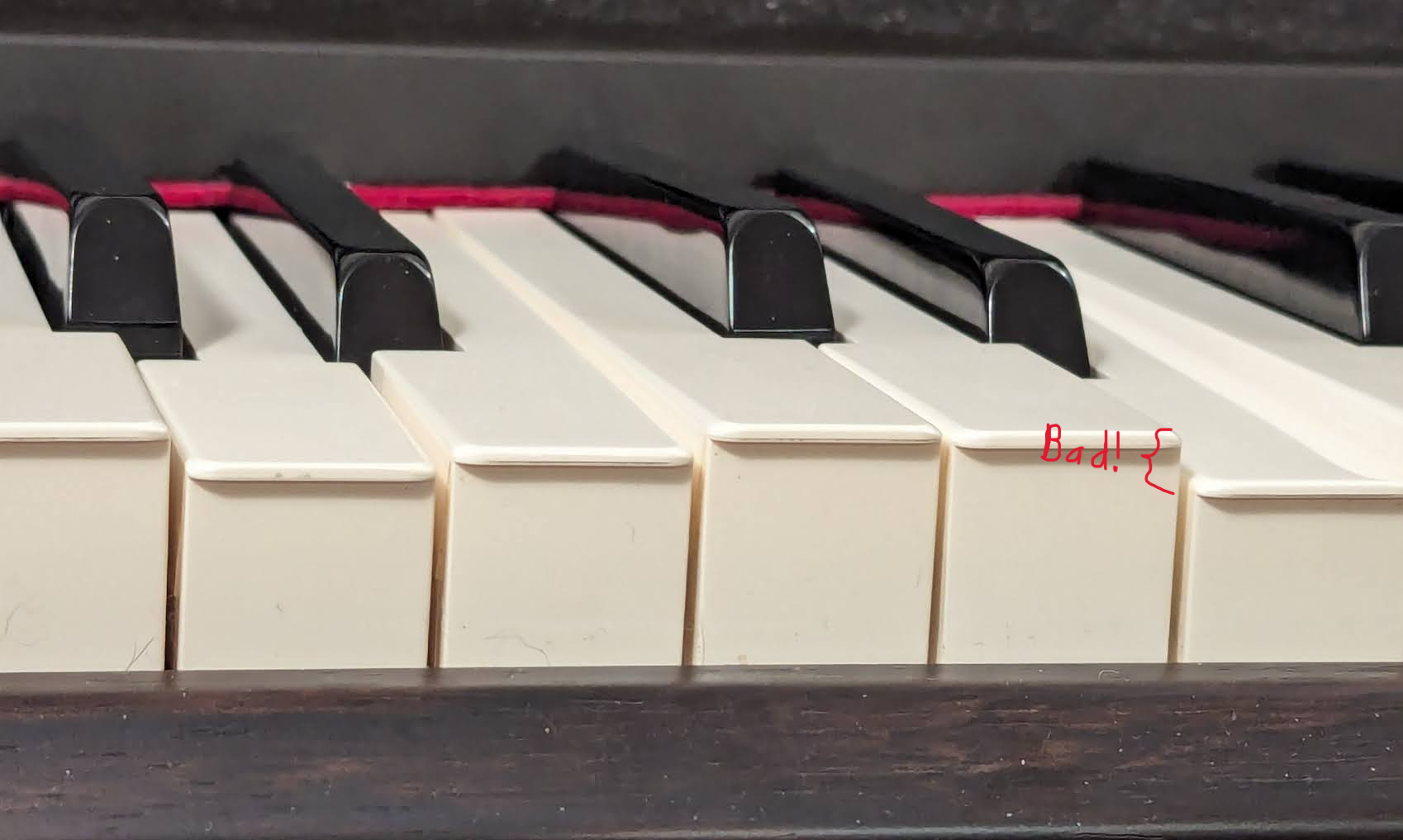 Uneven Keys